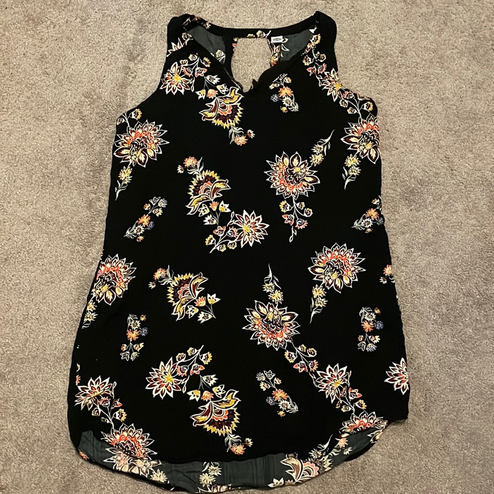 Short, floral dress